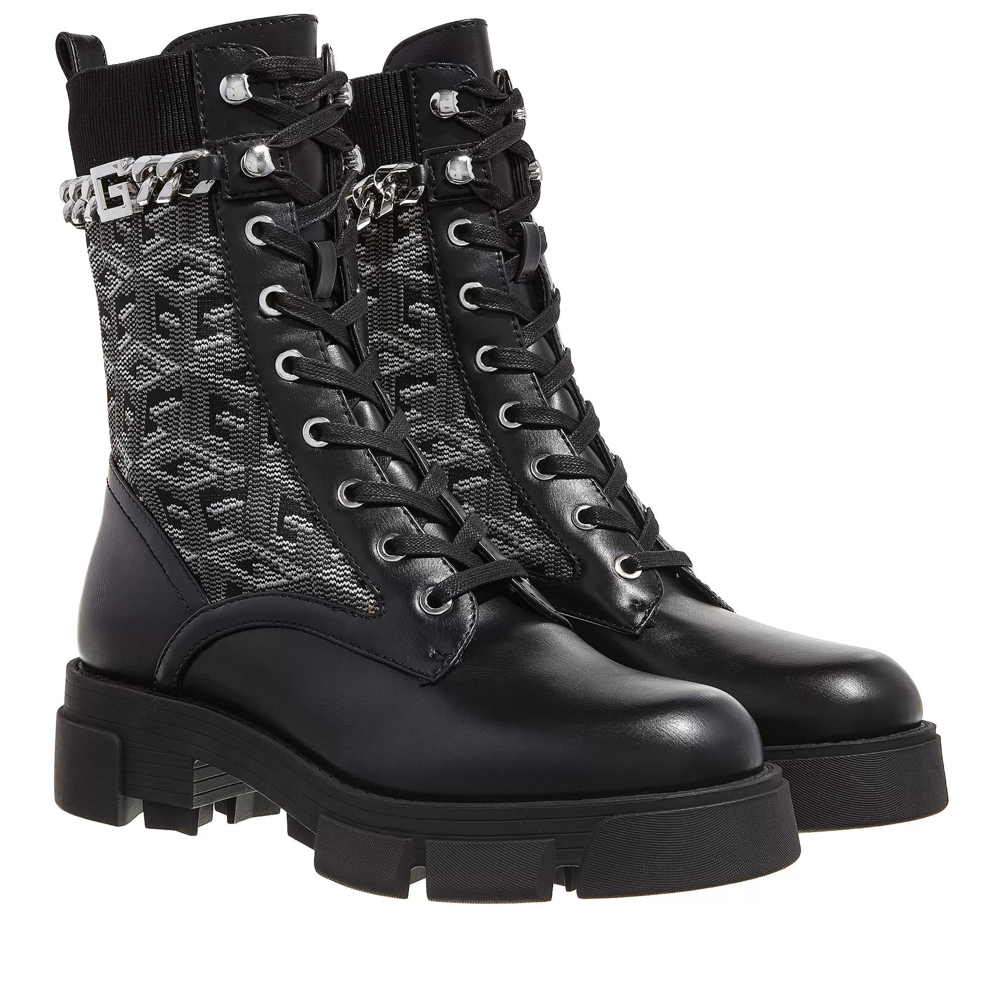 Black guess boots sale