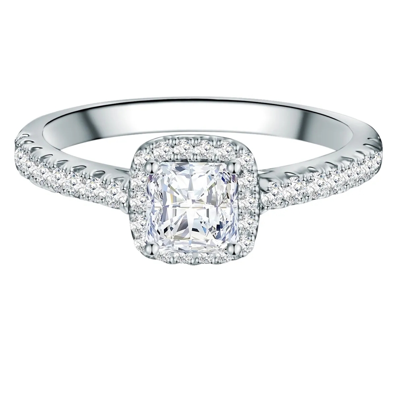 Trilani Ring Sterling Silber Ring Zirkonia silber