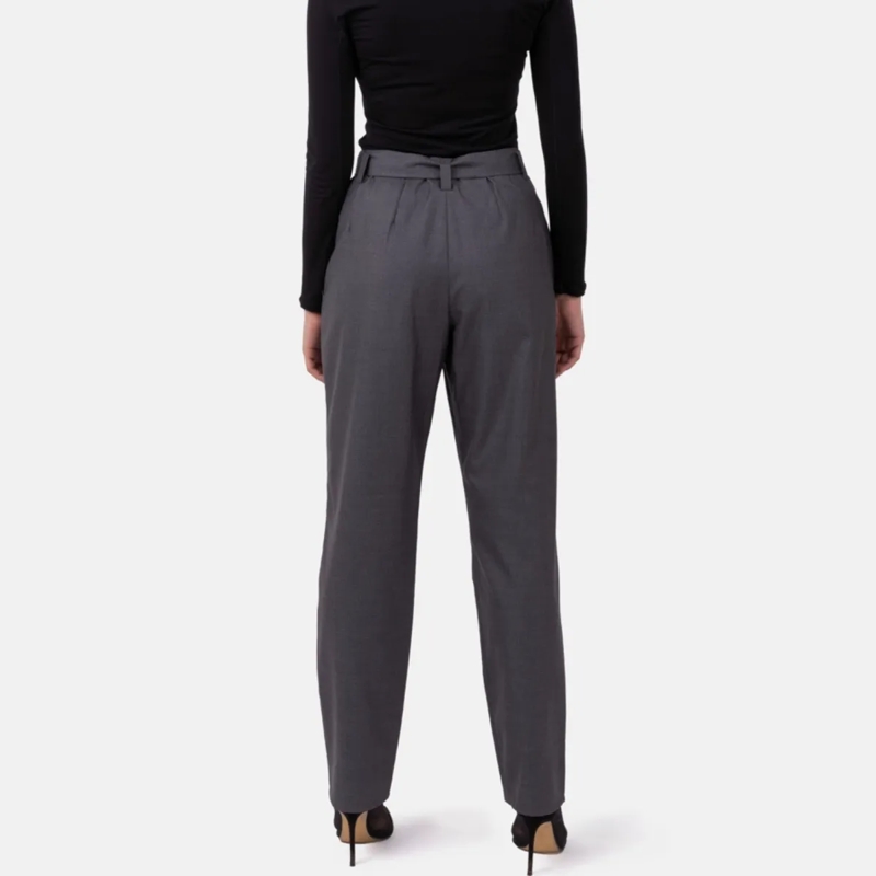 Helene Galwas Anzugshose Bundfaltenhose CAROLIN WOLLMIX grau(Image 3)
