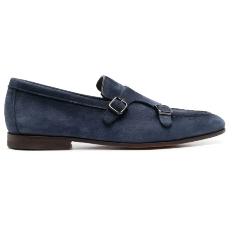 Santoni Mocassin Sandals Blue blau