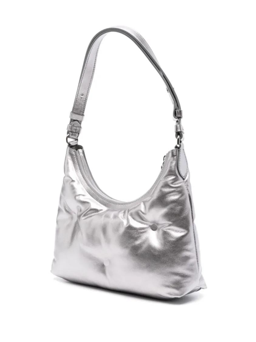 Maison Margiela Shoppers Small Glam Slam Bag in zilver