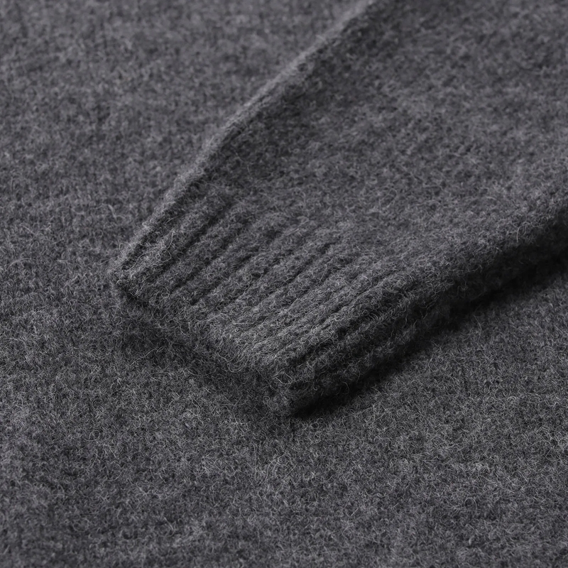 FILIPPO DE LAURENTIIS Pull Pullover aus Alpaka-Woll-Mix orange(Image 12)