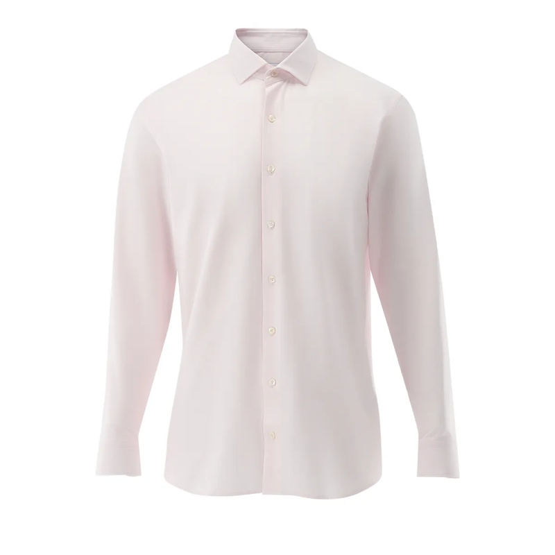 VAN LAACK Hemd Hemd Slim Fit Streifen rot