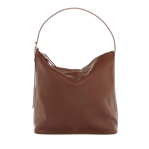 A.P.C. Hobo Bag Sac Vera Cad Hazelnut