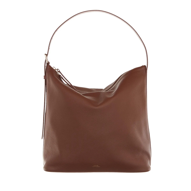 A.P.C. Hobo Bag Sac Vera Cad Hazelnut