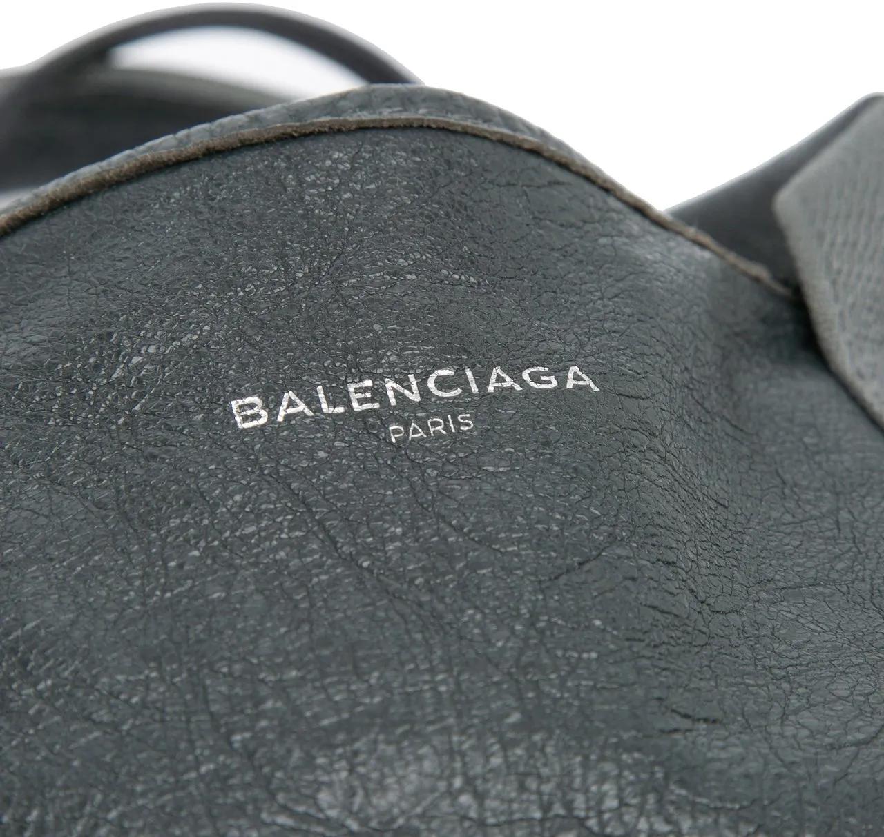 Thumbnail - Balenciaga Hobo Bags - Leather Navy Cabas Satchel XS - Gr. unisize - in Schwarz - für Damen