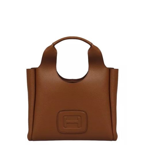 Hogan Shopper Tote H-Bag Brown