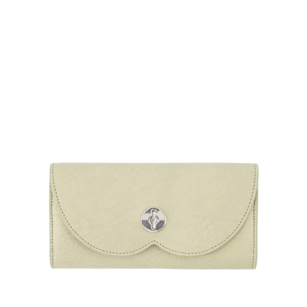 Burberry Portemonnaie - Chess Long Wallet - Leather - Beige - Gr. unisize - in Beige - für Damen