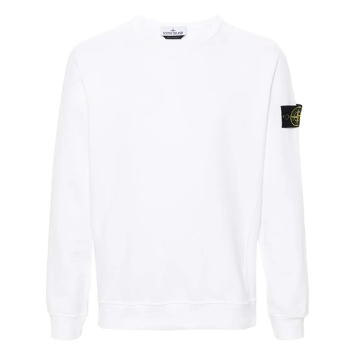 Stone Island White Compass Sweater White Tröja