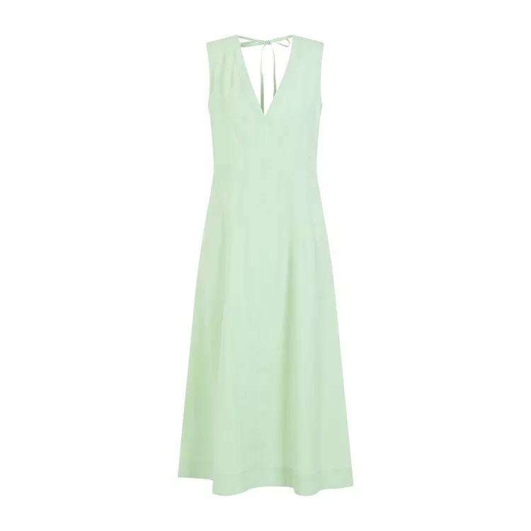 Bottega Veneta - Compact Fresh Mint Cotton Midi Dress - Größe 40 - green