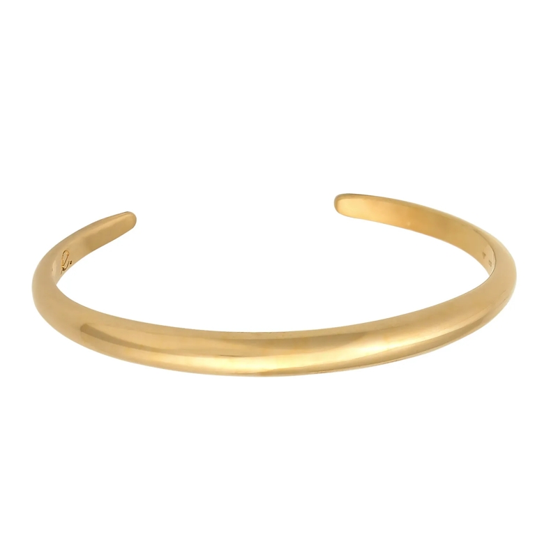 Elli Armband Armband Armreif Rund Offen Glänzend Unisex 925 Sil gold(Image 2)