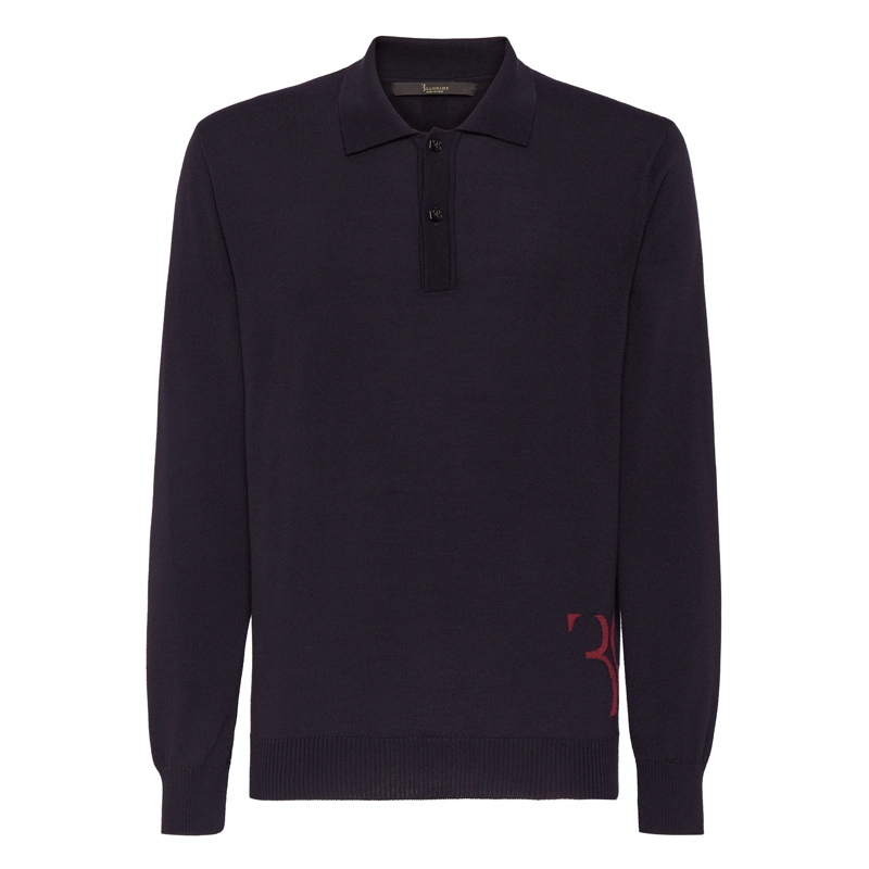 BILLIONAIRE Top Pullover dunkel-blau