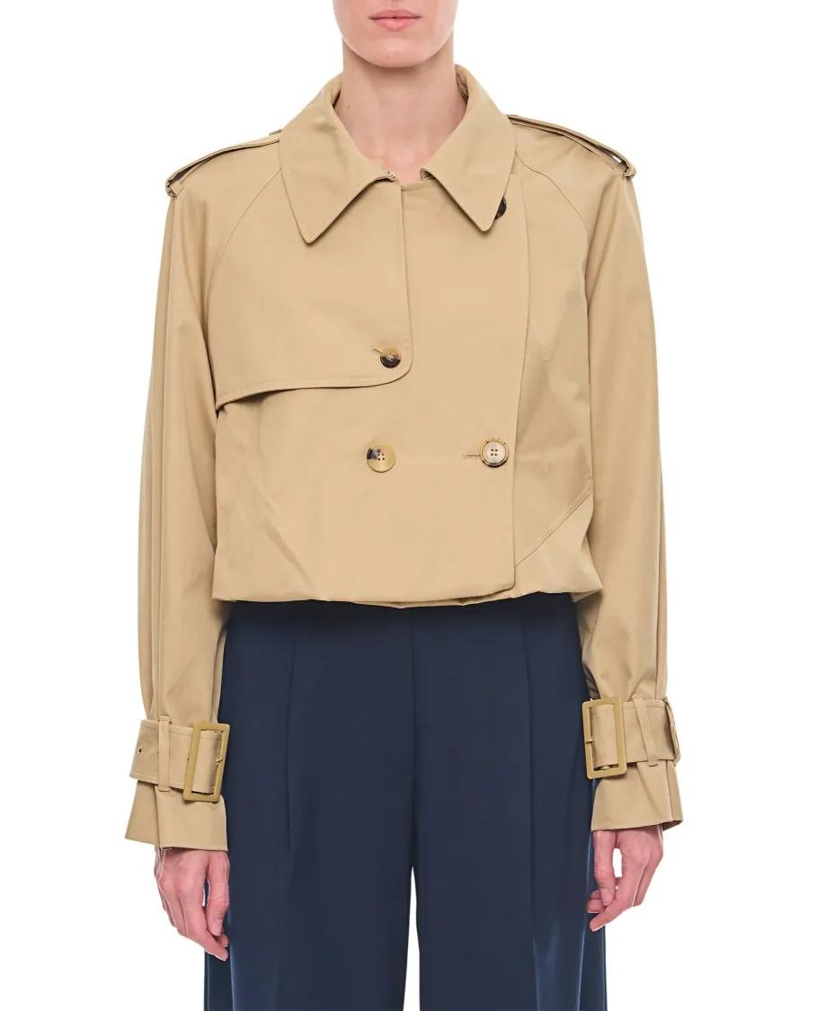 J.W.Anderson - Cropped Trench Coat - Größe 8 - braun