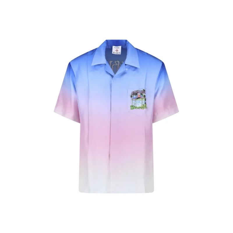 Casablanca Chemise "Volcano Print" Shirt Multicolor Multicolor