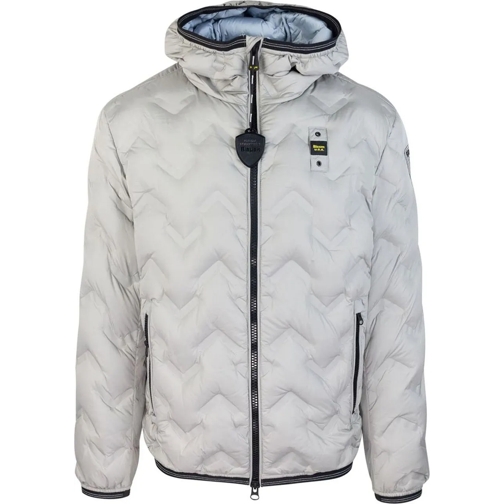 Blauer Daunenjacken Blauer Coats Grey grau