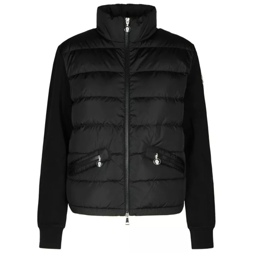 Moncler  Black Polyamide Blend Sweatshirt Black