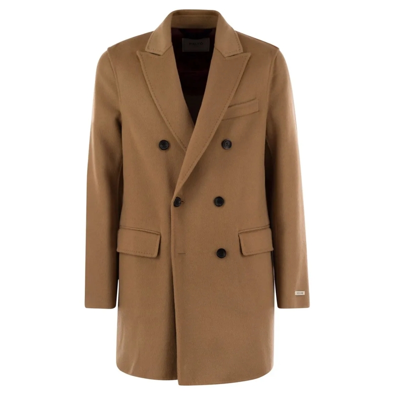 Paltò Bontjassen Gregorio - Double-Breasted Brown