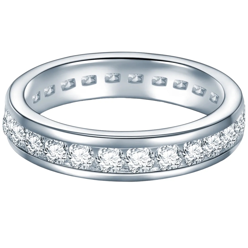 Trilani Ring Sterling Silber Ring Zirkonia silber