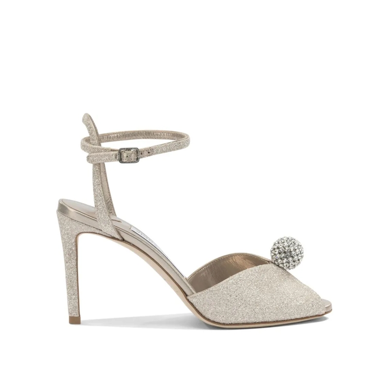 Jimmy Choo Sandalen "Sacora 85Mm" Heeled Sandals Neutrals