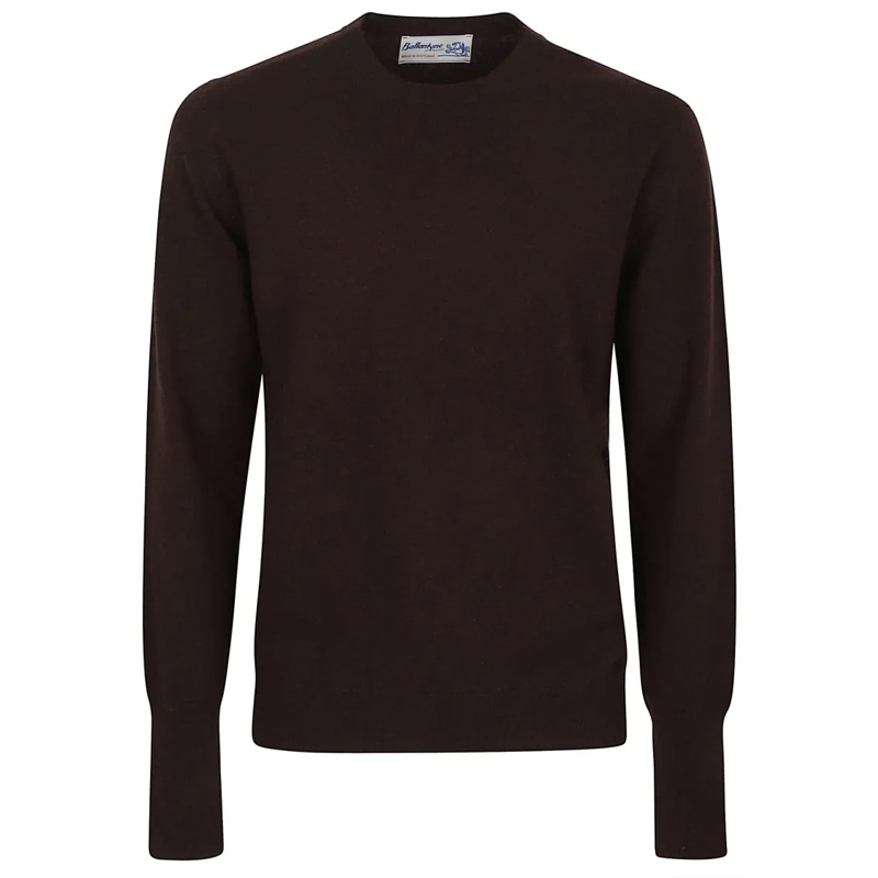 Ballantyne Trui Crew Neck Cashmere Sweater Black