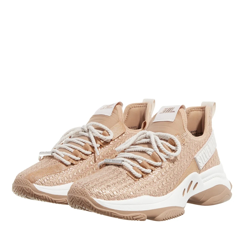 Steve Madden Sneaker basse Mileage Buff Gold/White(Image 3)