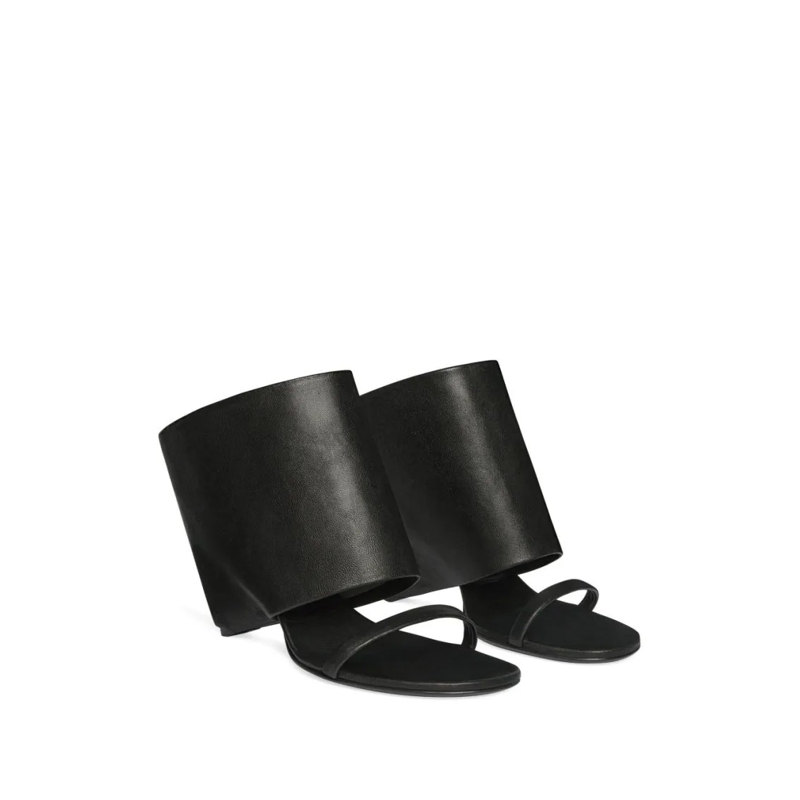 Courrèges Sandalen Wedge Heel Sandals Black