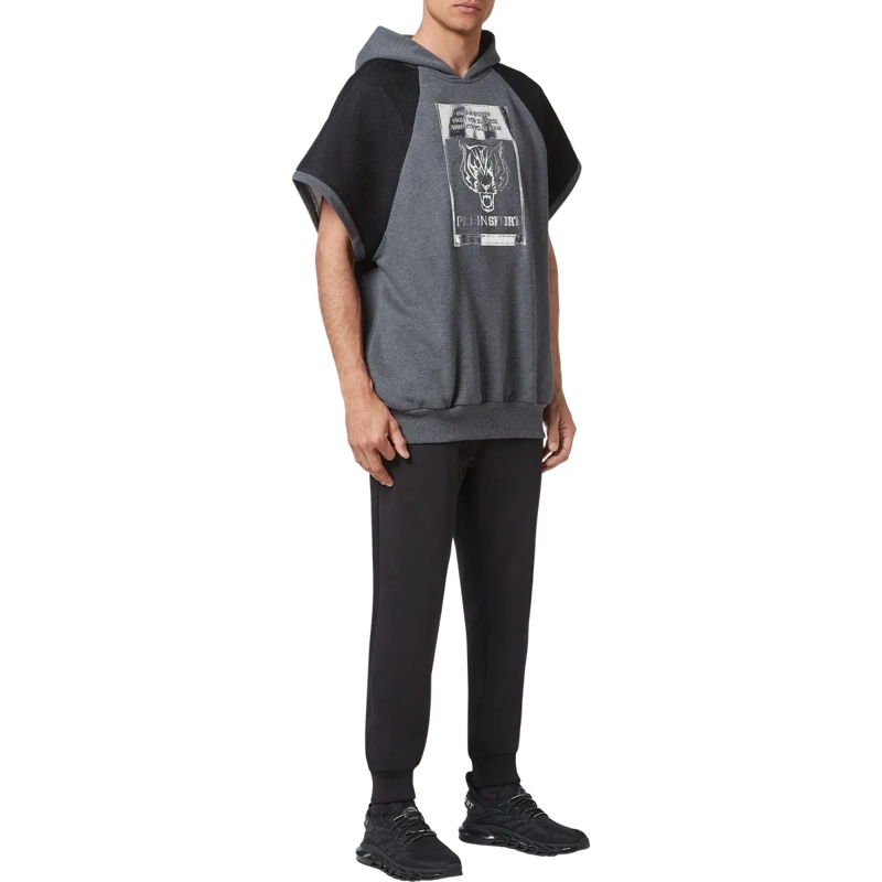 Plein Sport Top Hoodie Tiger dunkel-grau(Image 4)