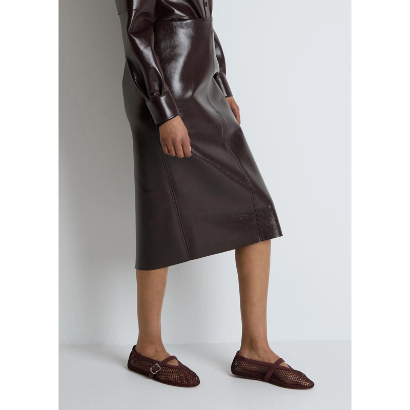 Alaia Ballerinas Ballet Flats Rouge Grenat(Image 2)