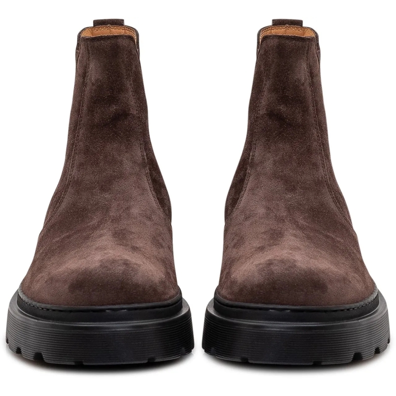 Tod's Stiefel Stivaletto in Pelle Scamosciata braun(Image 2)