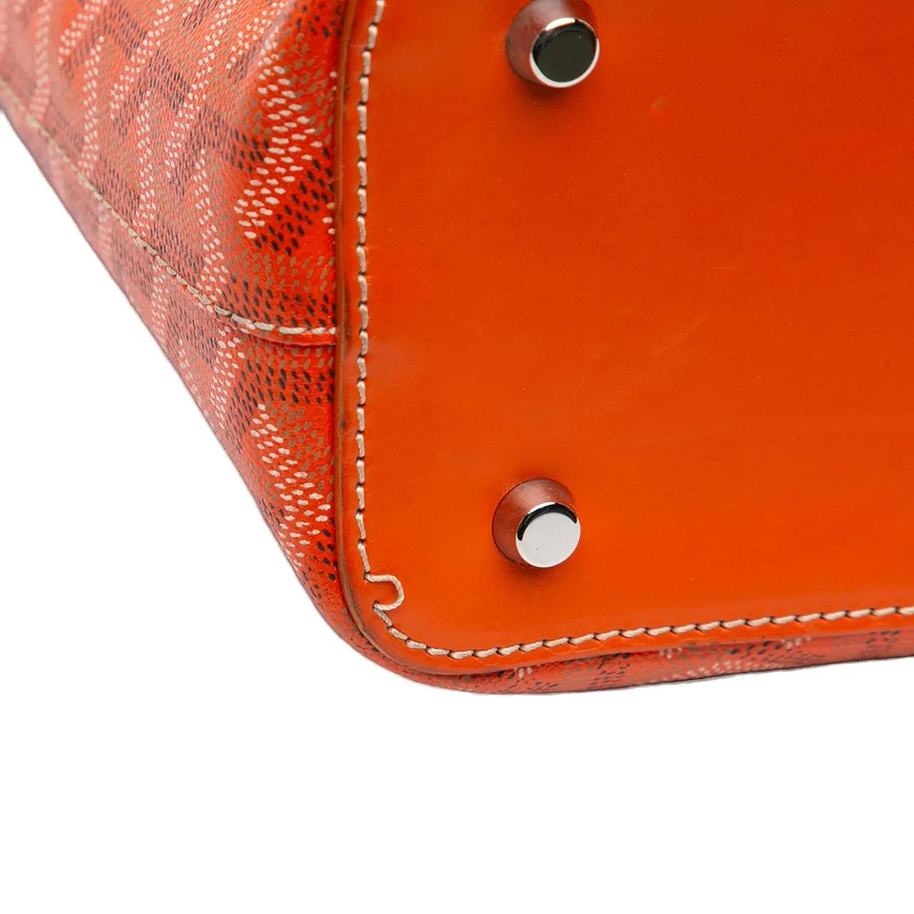 Thumbnail - GOYARD Shopper - 2012 Goyardine Marie Galante PM - Gr. unisize - in Orange - für Damen