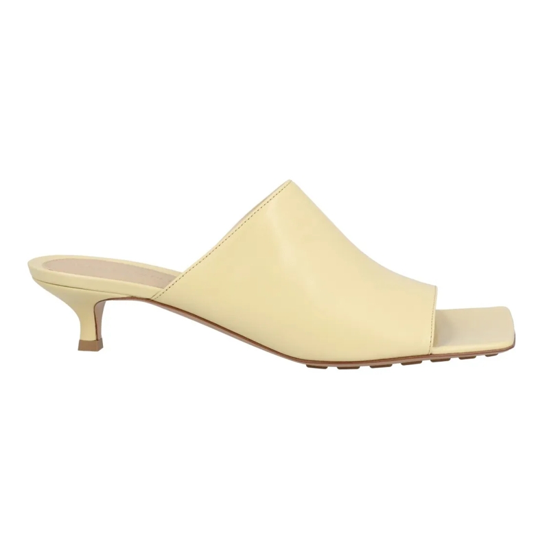Bottega Veneta Mules Stretch Mule Yellow Yellow