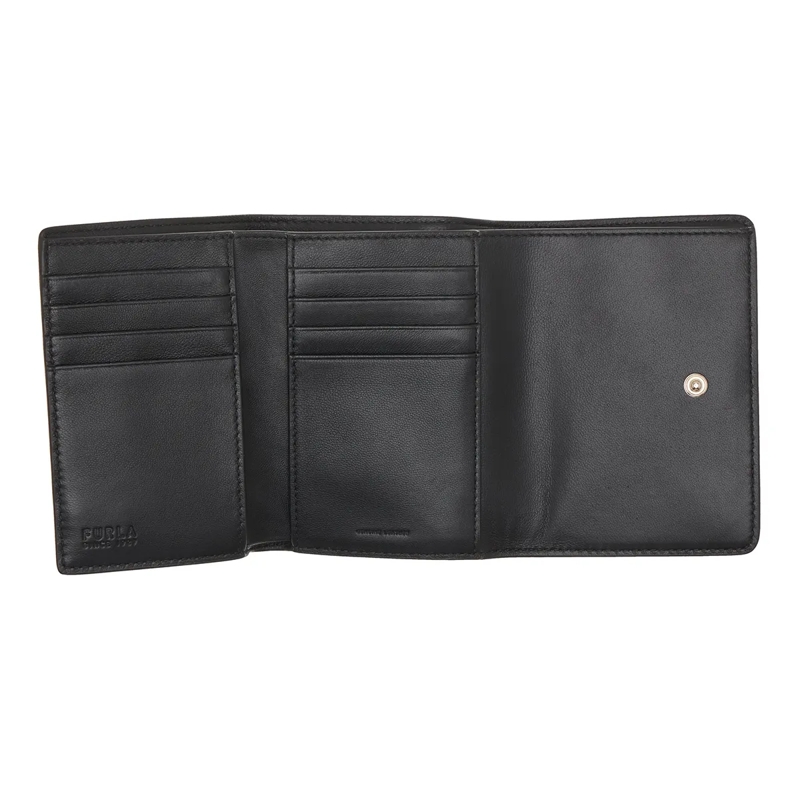 Furla Bi-Fold-Portemonnaie Furla Sfera M Compact Wallet Nero(Image 5)