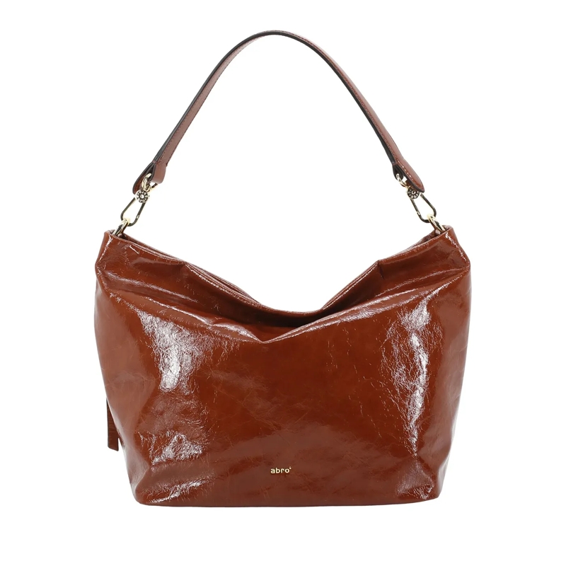 Abro Bucket Bag Beutel EBONY cognac