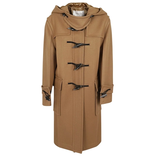 Victoria Beckham Übergangsmäntel Oversized Duffle Coat Brown