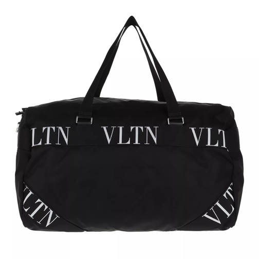Valentino Garavani VLTN Duffle Bag Nylon Black Sac week-end
