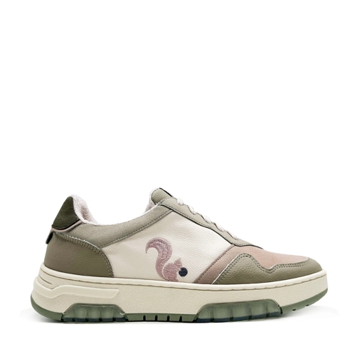 thies Low-Top Sneaker thies ® Eco Cup Sneaker vegan khaki rose (W/X) mehrfarbig