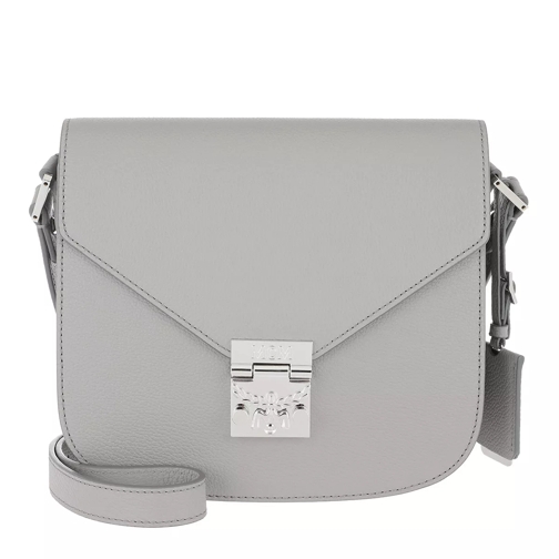 MCM Patricia Park Avenue Small Shoulder Bag Arch Grey Crossbody Bag