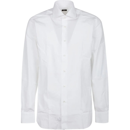 Barba Napoli Legere Oberteile Neck Shirt White weiß