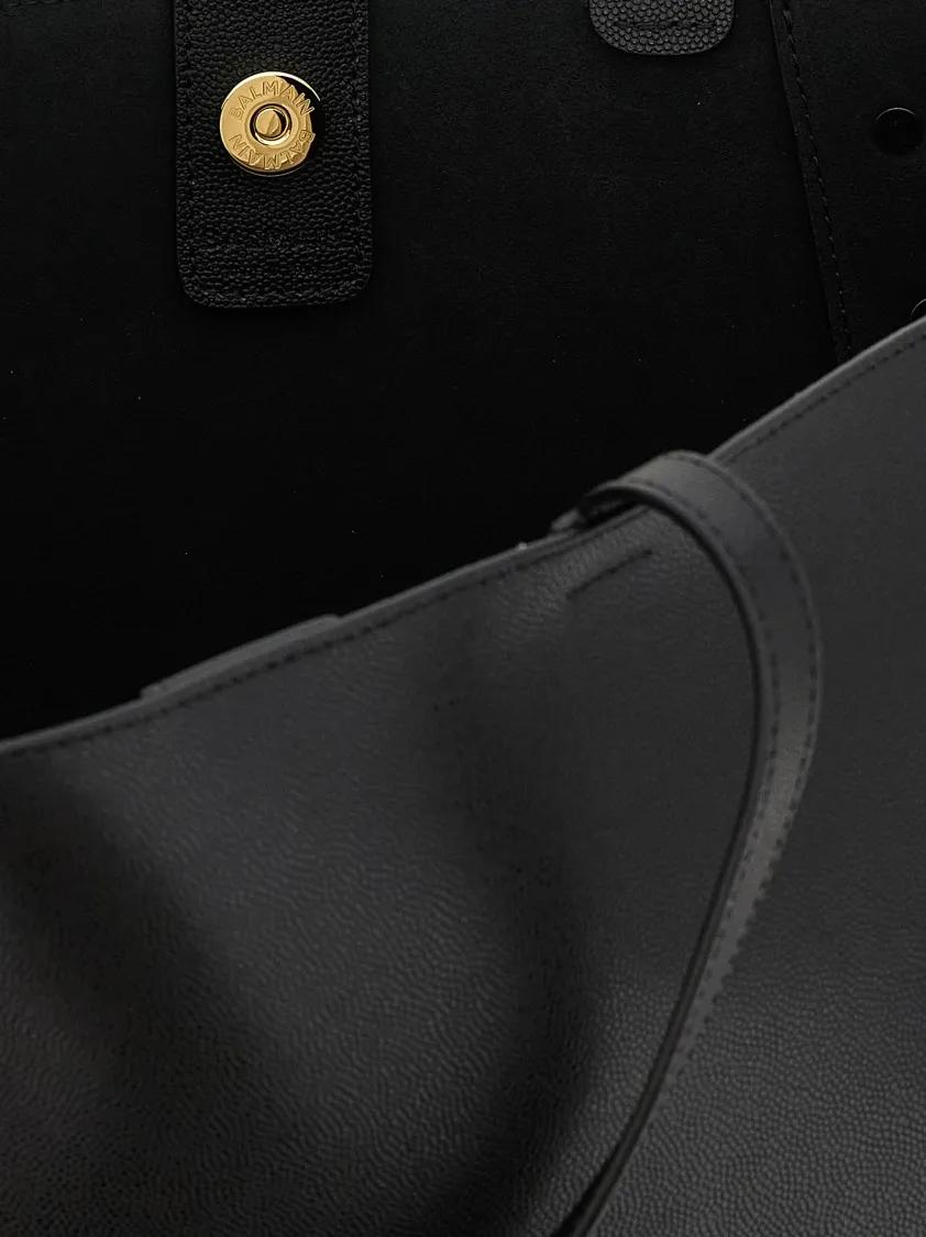 Balmain Shoppers & Totes 'Embleme' Shopping Bag in zwart