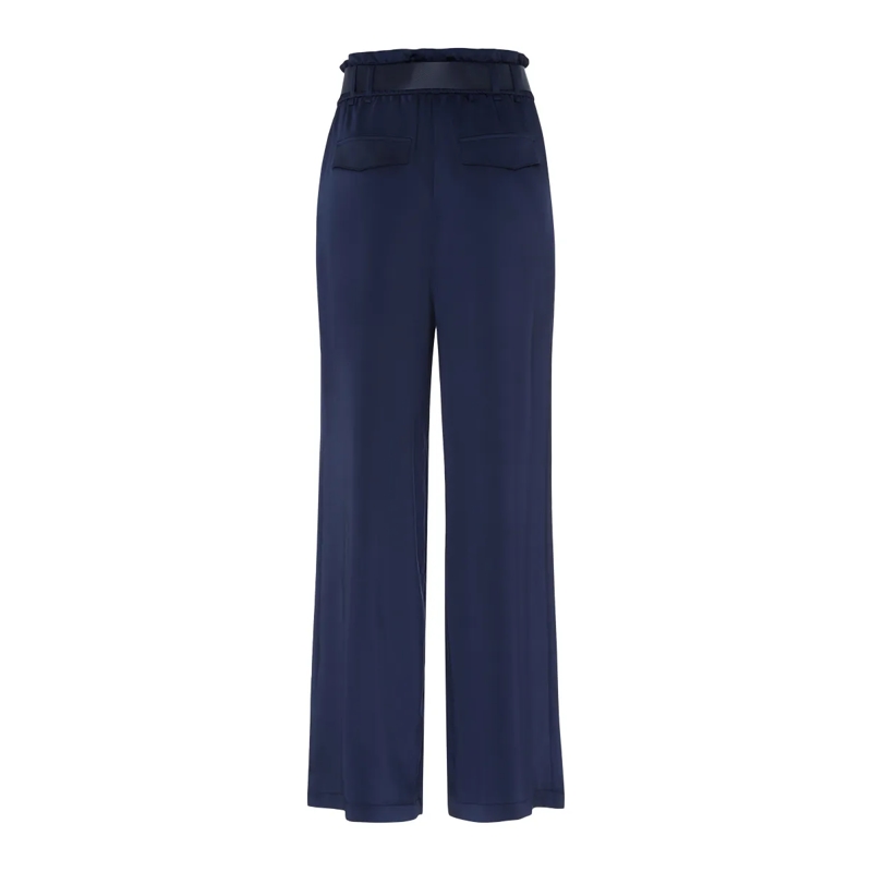 Marc Aurel Hose Satin-Hose blau(Image 5)