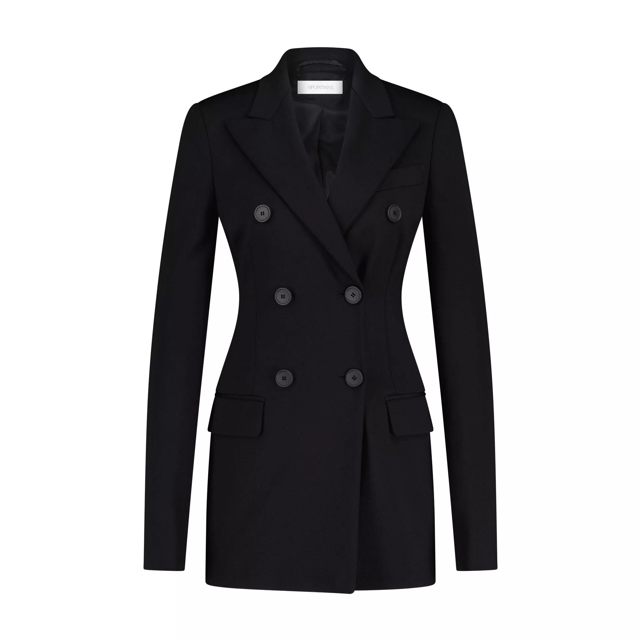 Thumbnail - Sportmax - Langer Blazer Frizzo 47702379004250 - Größe XL - black