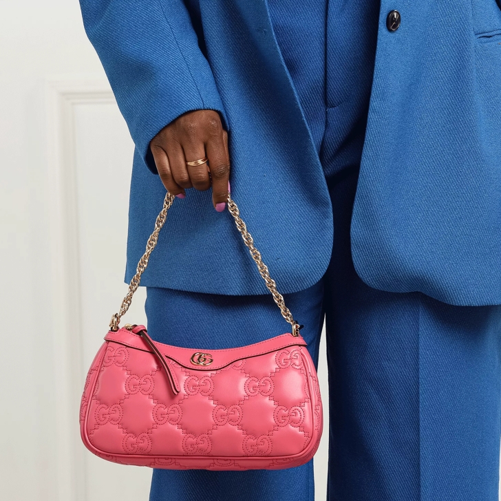 Gucci pink and blue on sale bag