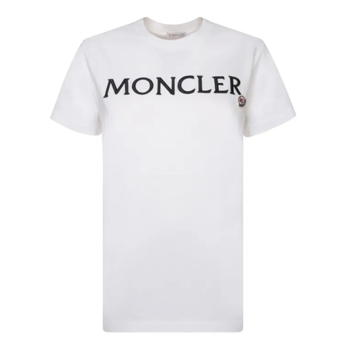 Moncler Short Sleeves Crew Neck T-Shirt White 