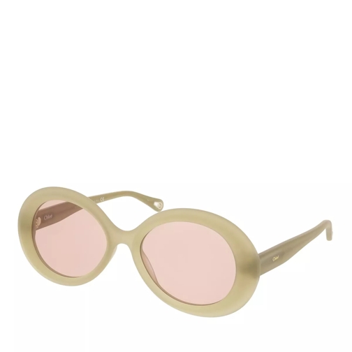 Chloé CH0051S-002 55 Sunglass Woman Bio Acetate Green-Green-Brown Sunglasses