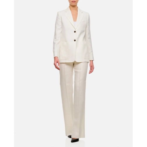 Max Mara  Tailored White Straight Pants White (Image 2)