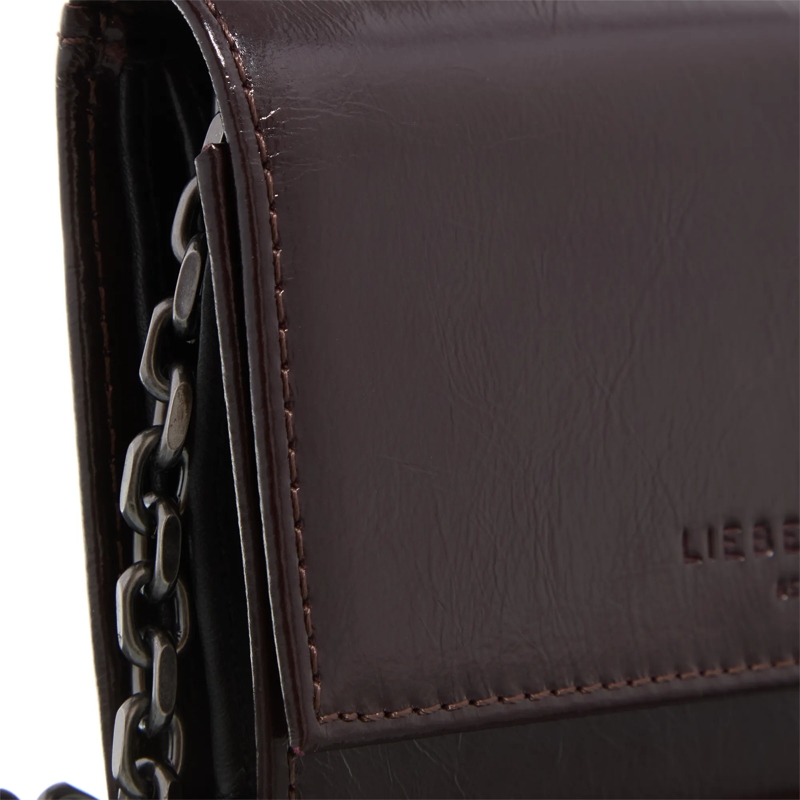 Liebeskind Berlin Wallet On A Chain Malia Wallet L Lack Distressed Burgundy(Image 4)