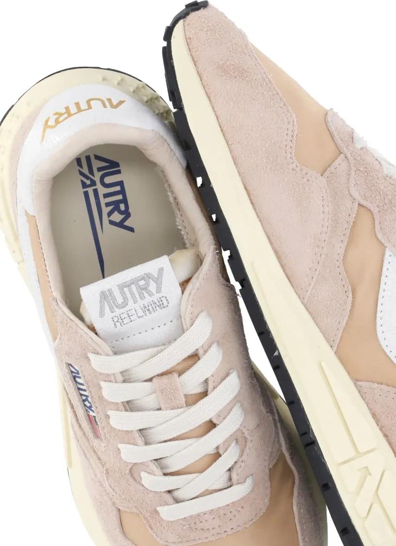 Thumbnail - Autry Low-Top Sneaker - Pink Suede Leather And Fabric Sneakers - Gr. 37 (EU) - in Beige - für Damen
