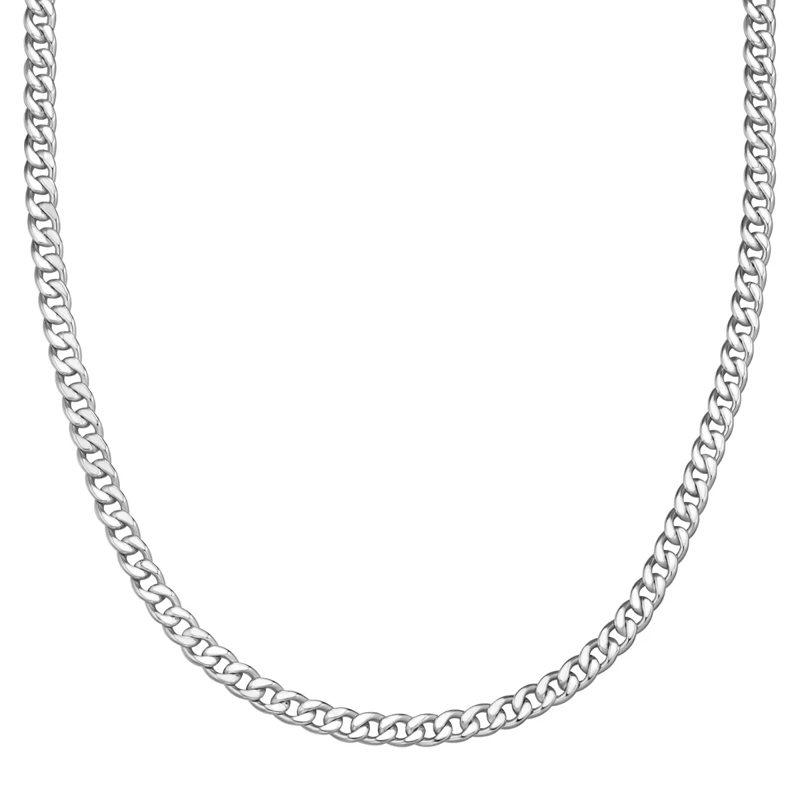 Glanzstücke München Mittellange Halskette Sterling Silber Halskette silber