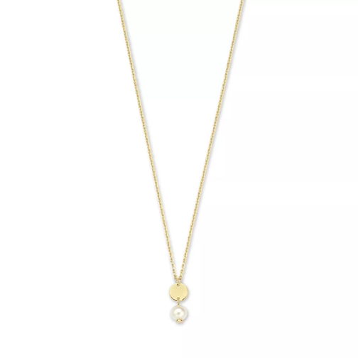 Isabel Bernard Belleville Mila 14 Karat Necklace With Freshwater  Gold Mellanlångt halsband