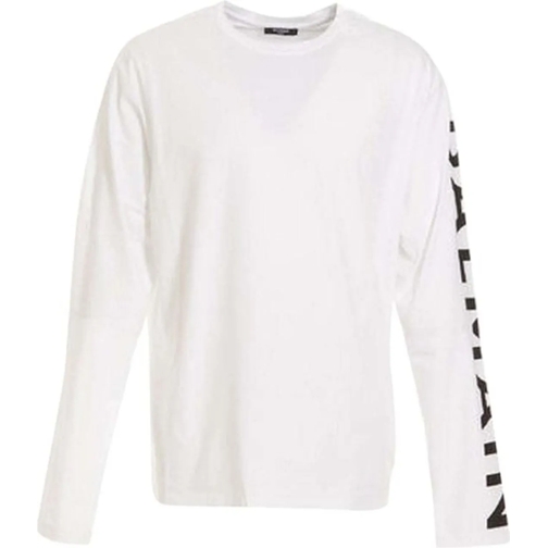 Balmain T-shirts T-shirt White weiß